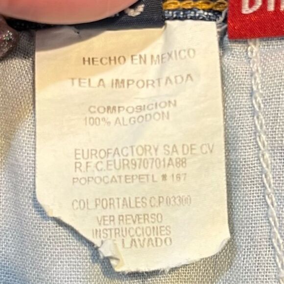 DIESEL 90s Mid Rise Wide Leg Blue Jeans Women’s Size 27 - Picture 6 of 7